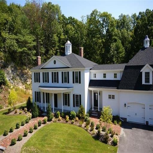 Formal Colonial planting.