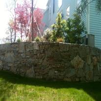 Stone walll.